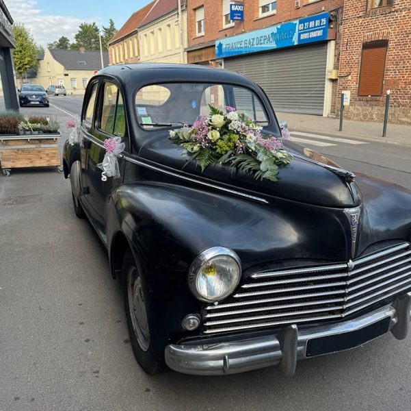 photo voiture mariage